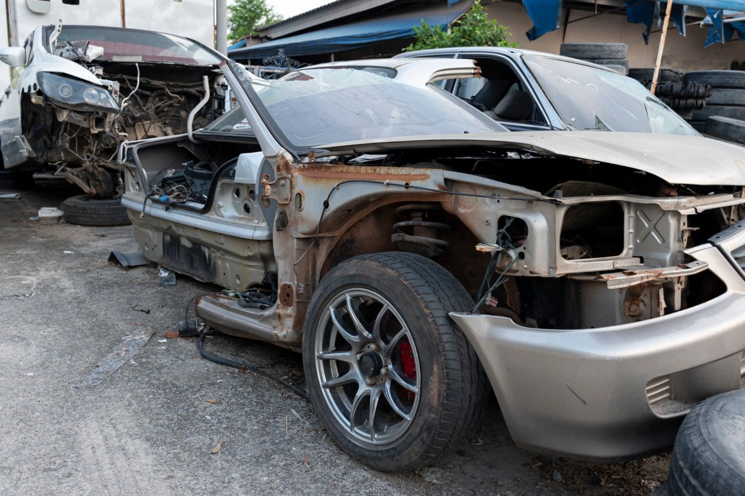 Scrap car